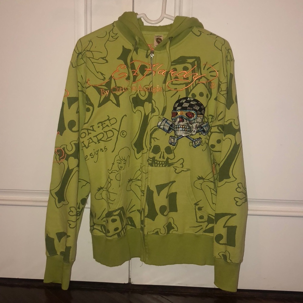 Ed Hardy by Christian Audigier Cotton Jacket